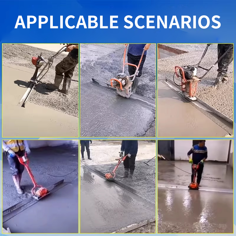 Concrete Screed Vibrator - Betonvibratie-eenheid, elektrische betonafwerkmachine, egaliseer-eenheid, op gas