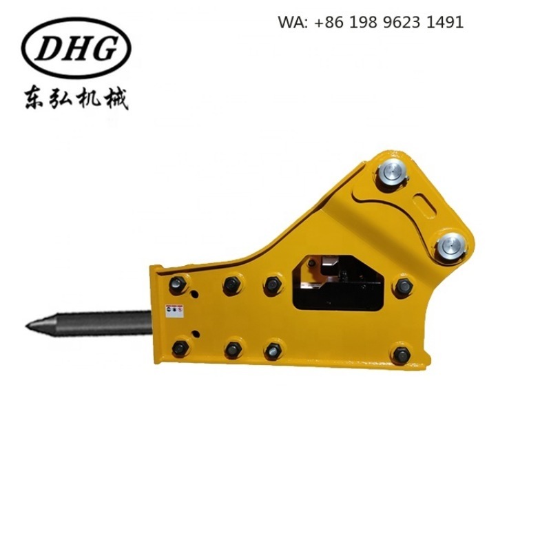 Mini Excavator - Driehoekige hydraulische steenbreker, duurzame onderdelen voor
