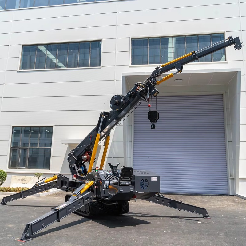 Heavy Equipment Lift - Mini-spinnenkraan compacte elektrische hydraulische machine met