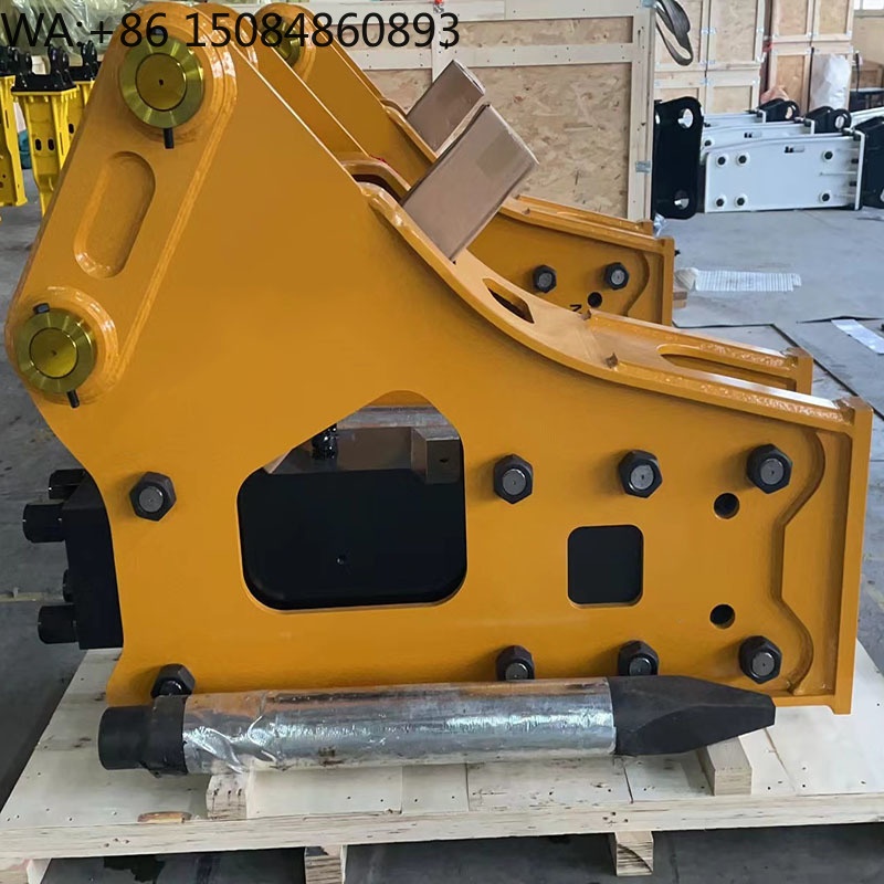 Mini Excavator - Hydraulische steenbrekerhamer met eigen label, op