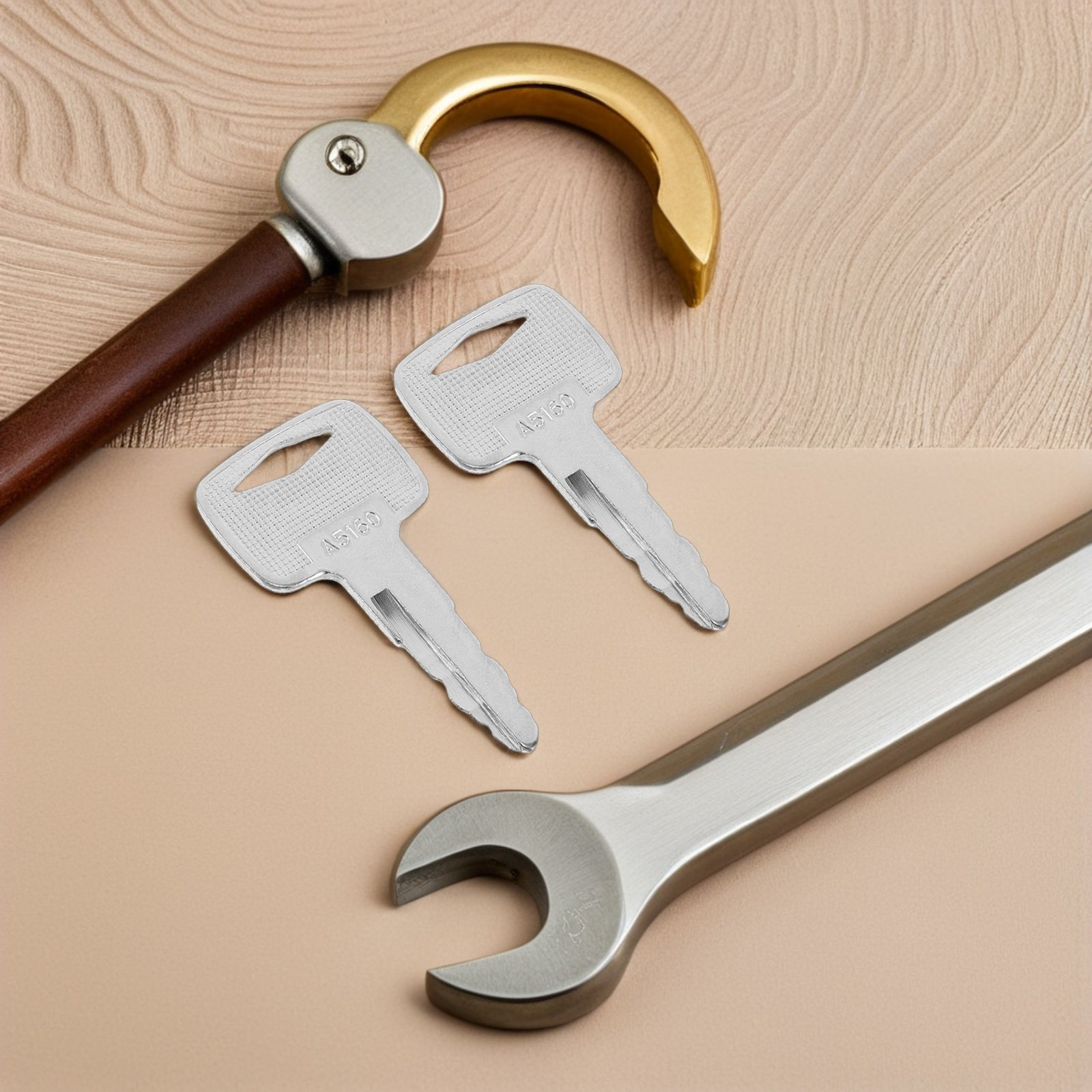 Heavy Equipment Keys - 10-delige vorkheftruck sleutelset voor zware machines