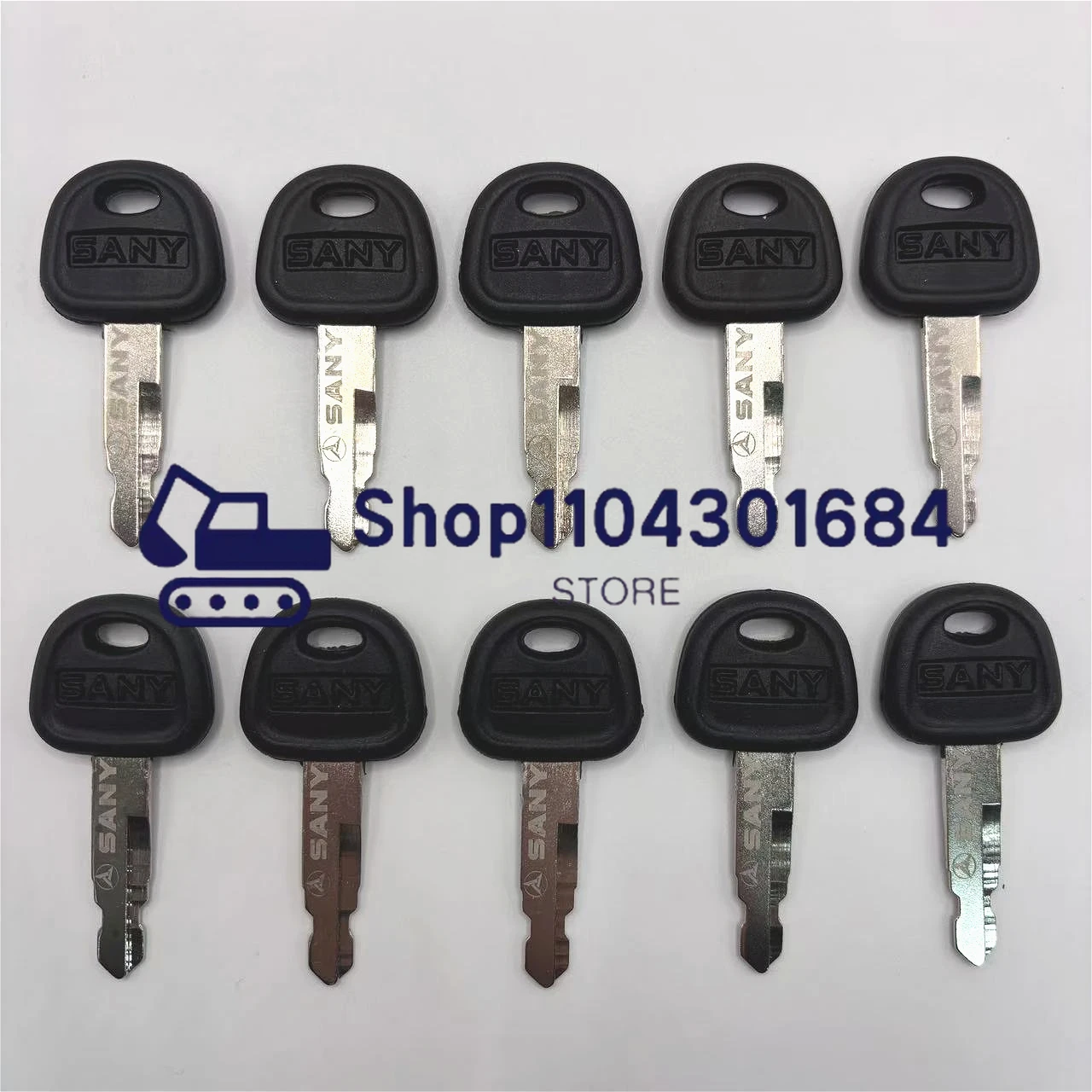 Heavy Equipment Keys - 2/5/10 stuks contactsleutel voor Sany graafmachine