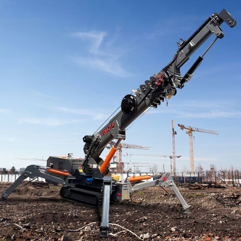 Compact Crawler Boom Lift - Aangepaste compacte mini telescopische boom RC