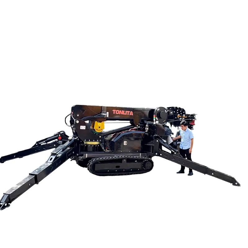 Aangepaste kraan 10 12 14 16 t - Compact Crawler Boom Lift recensie en prijs