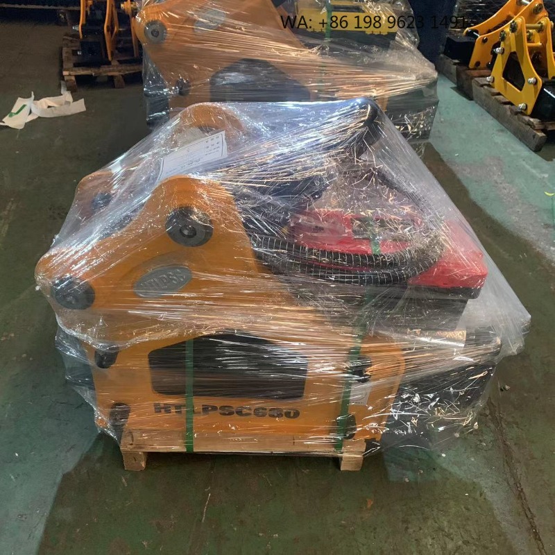 Driehoekige hydraulische steen - Mini Excavator recensie en prijs