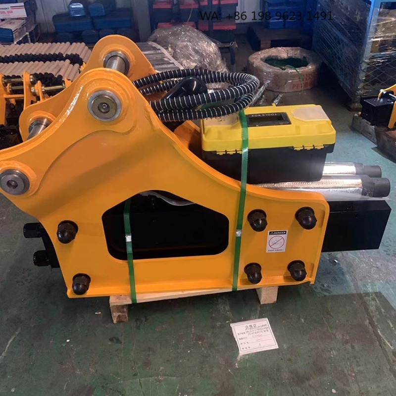 Driehoekige hydraulische steen - Mini Excavator recensie en prijs