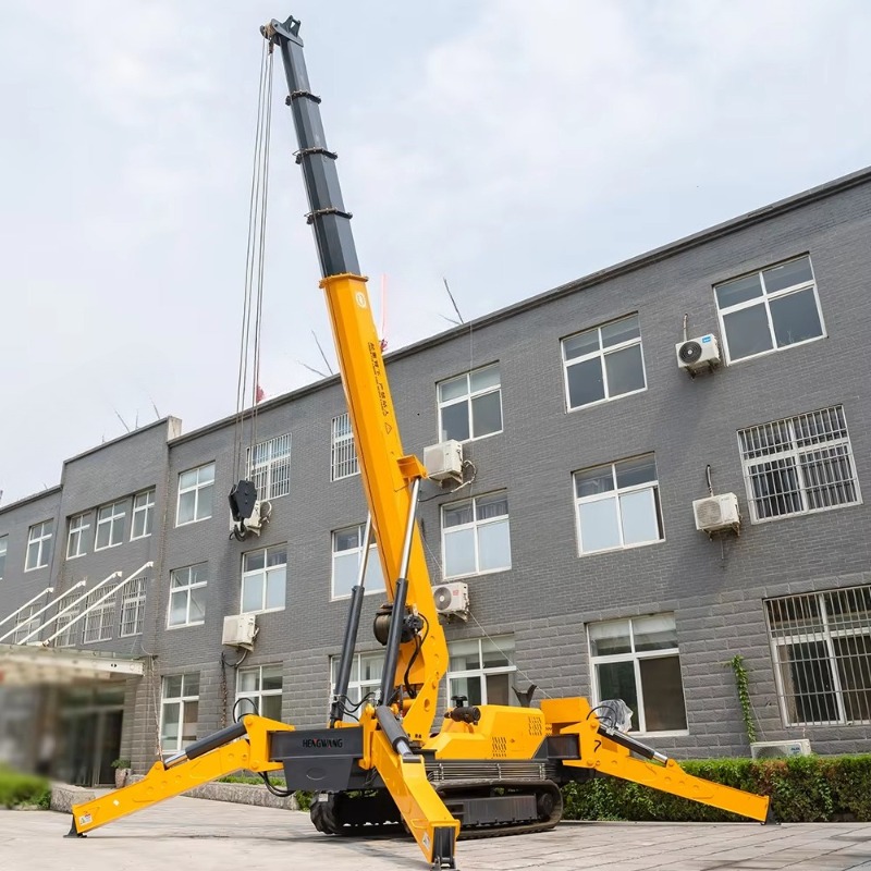 Mini-spinnenkraan compacte ele - Heavy Equipment Lift recensie en prijs