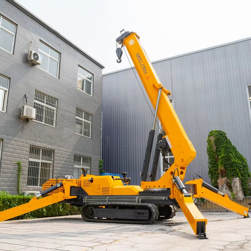 Mini-spinnenkraan compacte ele - Heavy Equipment Lift recensie en prijs