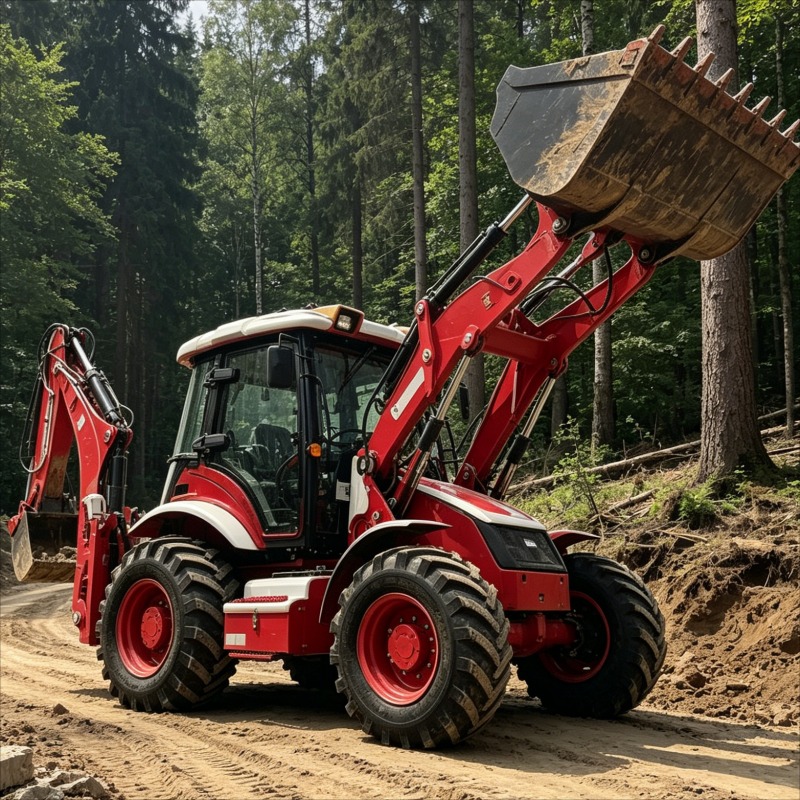 Industriële graafmachine met 4 - Heavy Equipment Working recensie en prijs