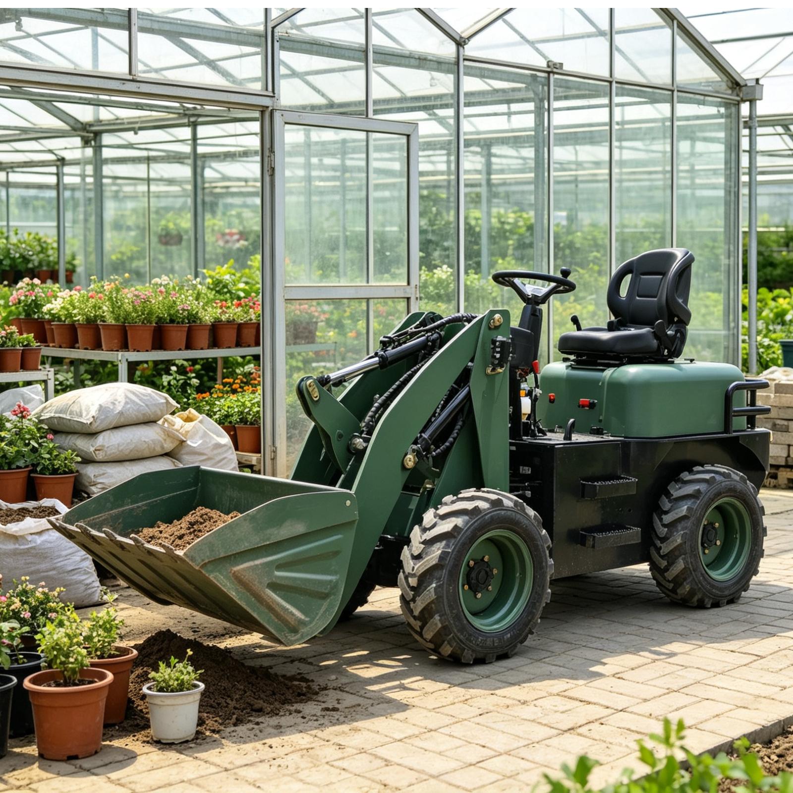 Tuin- en landbouwwieltractor,  - Mini Bulldozer Attachments recensie en prijs