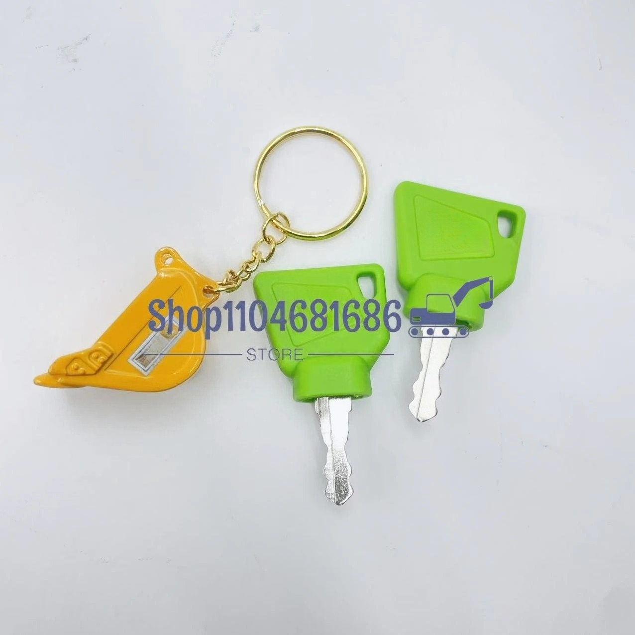 2 stuks zwarte JCS 3CX onderde - Heavy Equipment Keys recensie en prijs