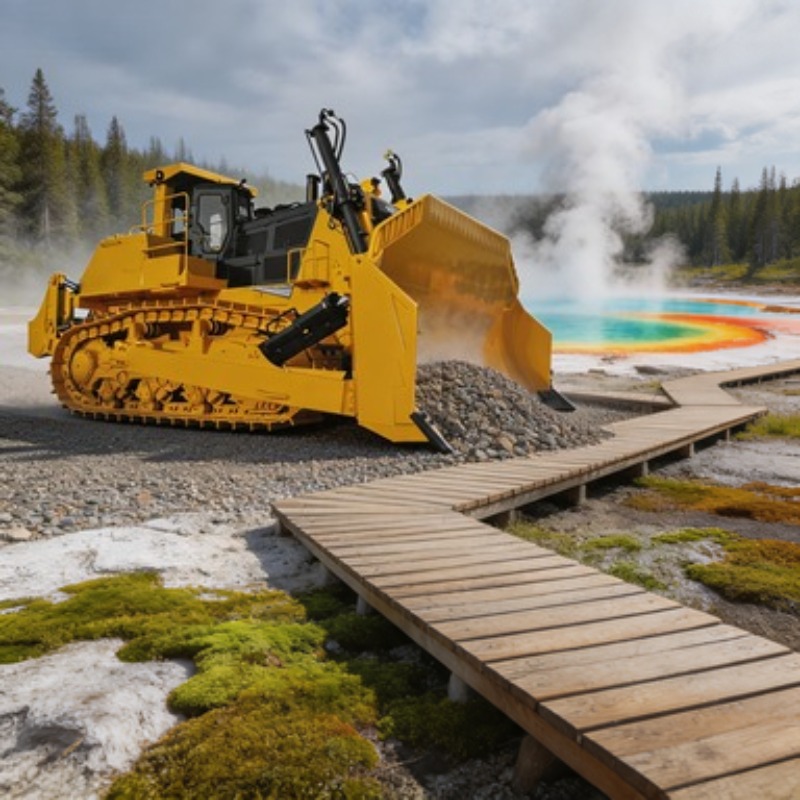 Gebruikte rupsbulldozer D7G XL - Heavy Equipment Working recensie en prijs