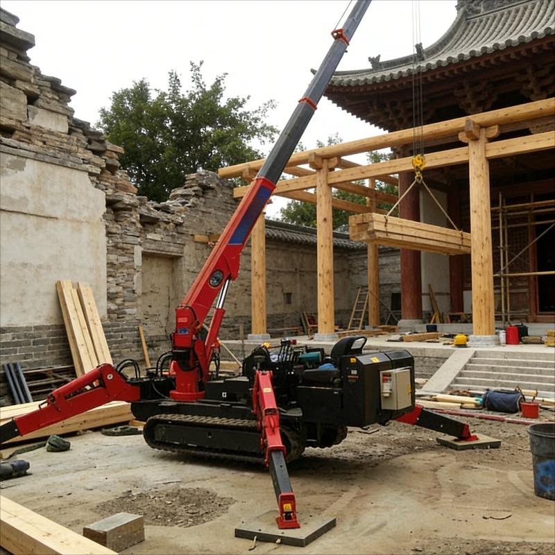 Op maat gemaakte 3-tons mini-s - Compact Crawler Boom Lift recensie en prijs