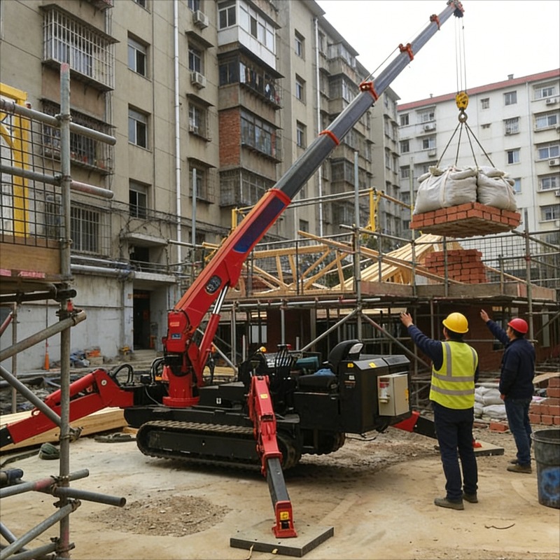 Op maat gemaakte 3-tons mini-s - Compact Crawler Boom Lift recensie en prijs