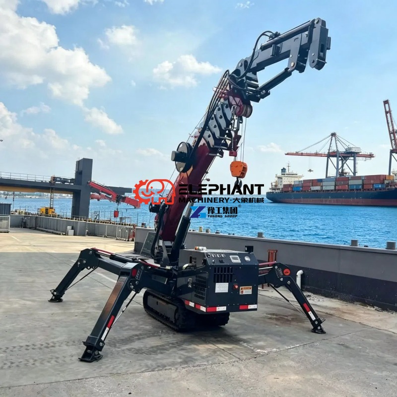 Hydraulische compacte mini-rup - Compact Crawler Boom Lift recensie en prijs