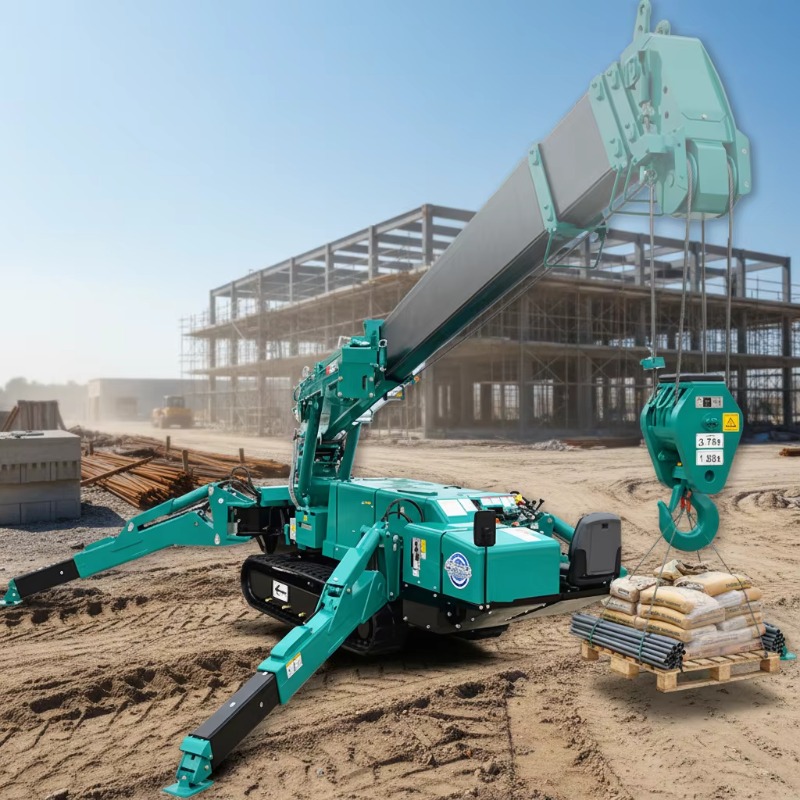 Spinnekranen Mini-rupskraan Co - Compact Crawler Boom Lift recensie en prijs