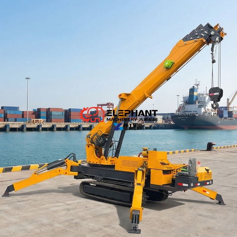 ISO-gecertificeerde 5-tons 12- - Compact Crawler Boom Lift recensie en prijs