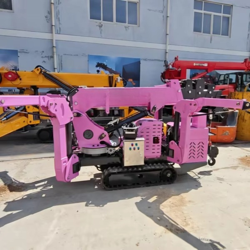 7 ton afstandsbedienbare spinn - Compact Crawler Boom Lift recensie en prijs
