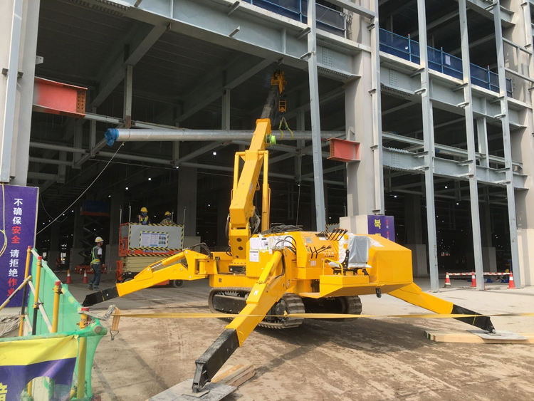 Compacte hijsmateriaal mini ru - Compact Crawler Boom Lift recensie en prijs