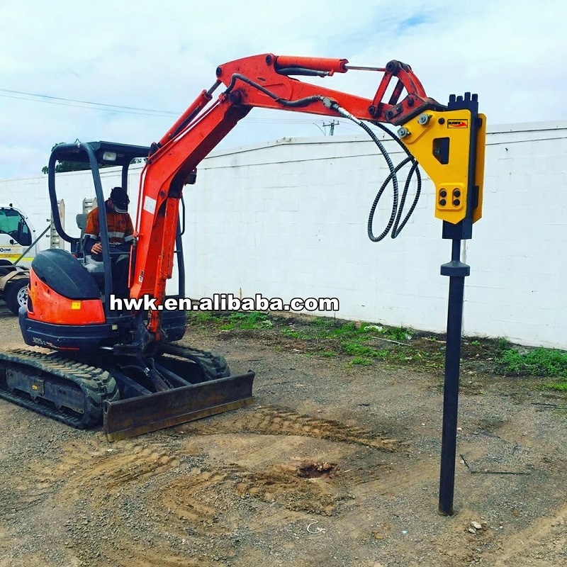 Hydraulische paalrammer voor g - Mini Excavator recensie en prijs