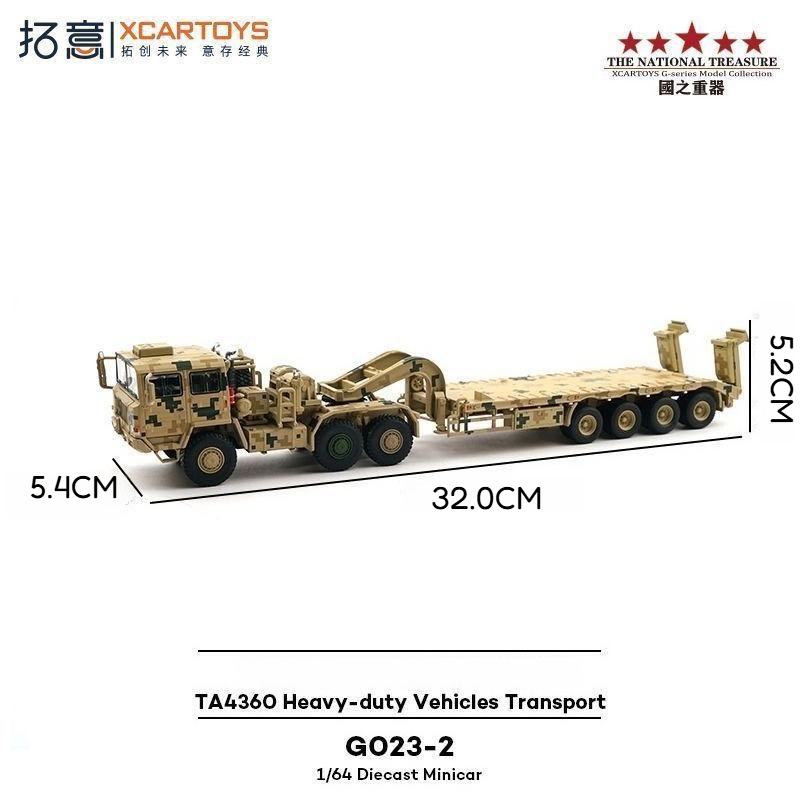 XCARTOYS 1:64 Taian TA4360 Zwa - Heavy Equipment Game recensie en prijs