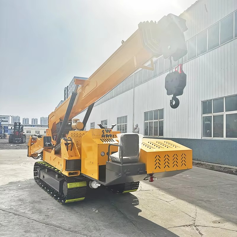 8 ton zware hijskraan met 16m  - Compact Crawler Boom Lift recensie en prijs